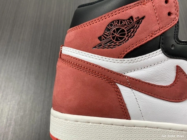 1st Kicks Shoes 555088-112 1 'Track Jordan OG Red' Retro Air High 0810